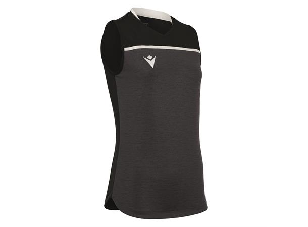 Thallium Shirt Woman SL BLK/WHT 3XS Teknisk armløs volleyballdrakt for dame 