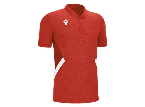 Rap Polo RED/WHT 3XS Teknisk poloskjorte - Unisex 