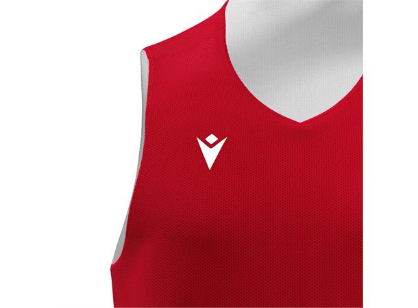 Idaho Reversible Shirt RED/WHT 3XL Vendbar teknisk basketdrakt - Unisex 