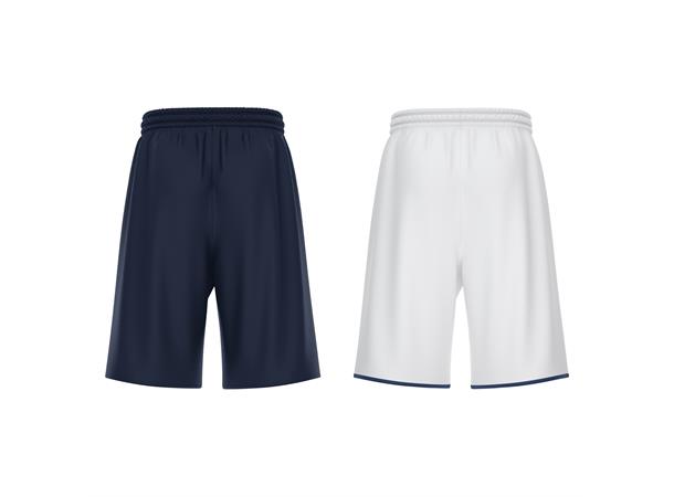 X500 Basket Shorts NAV/WHT 3XL Vendbar teknisk basketshorts - Unisex 