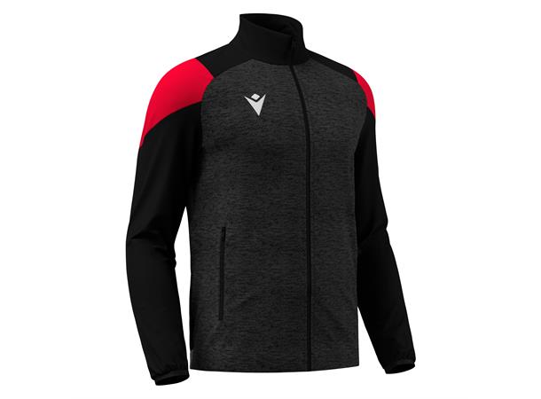 Vanir Travel Full Zip Top BLK/RED XXS Teknisk overtrekksjakke - Unisex 