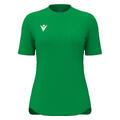 Zyra Womans shirt GRN S Teknisk trenings T-skjorte til dame